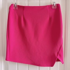 Pink mini skirt/XS